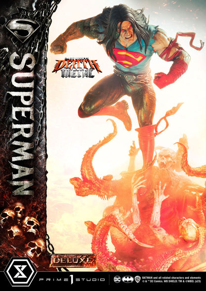 Dark Nights: Death Metal Statue 1/3 Death Metal Superman Deluxe Ver. 94cm