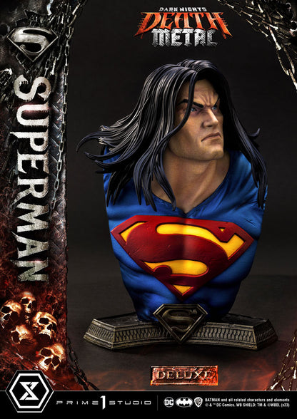 Dark Nights: Death Metal Statue 1/3 Death Metal Superman Deluxe Ver. 94cm