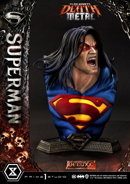 Dark Nights: Death Metal Statue 1/3 Death Metal Superman Deluxe Ver. 94cm