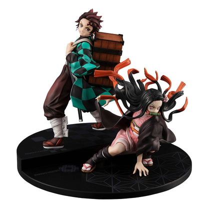 Demon Slayer Kimetsu no Yaiba Precious GEM Series Statuen Kamado Brother &amp; Sister 13 - 17 cm