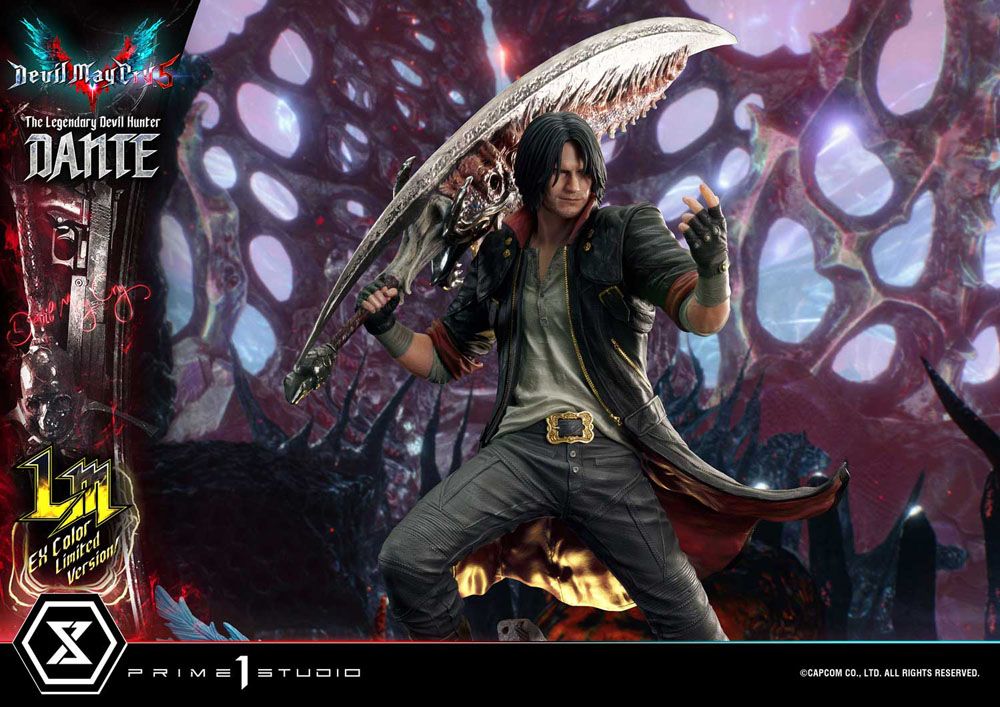 Devil May Cry 5 Statue 1/4 Dante Eksklusiv Version 77 cm