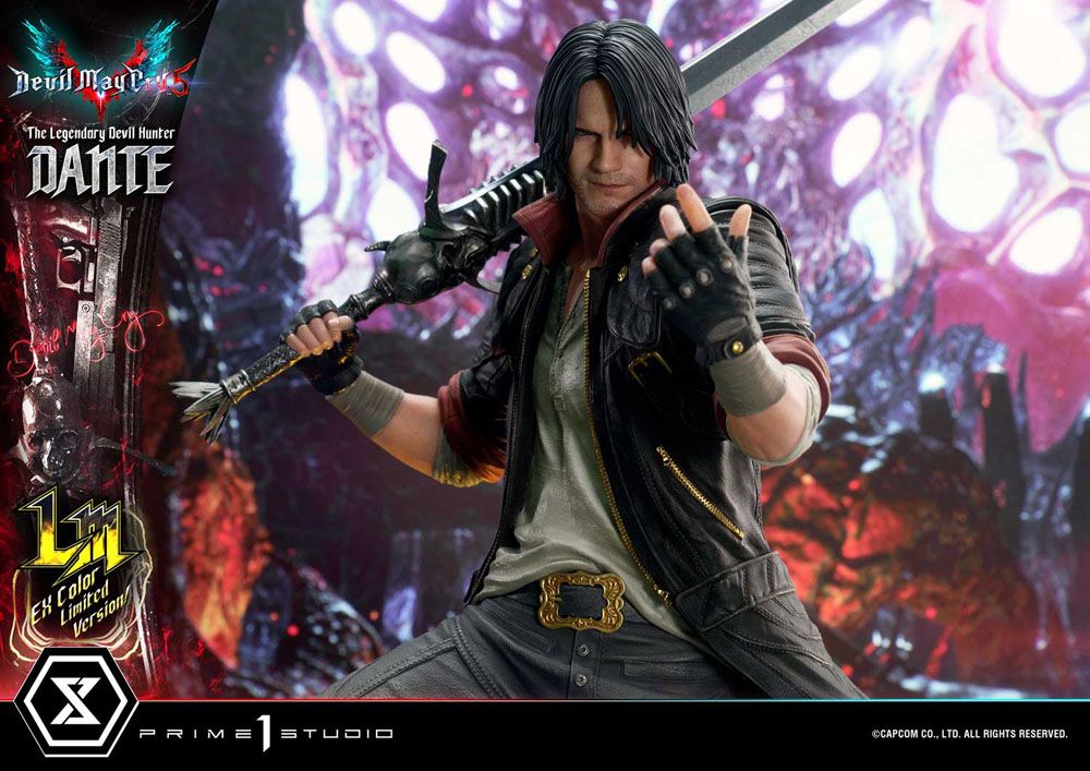 Devil May Cry 5 Statue 1/4 Dante Eksklusiv Version 77 cm