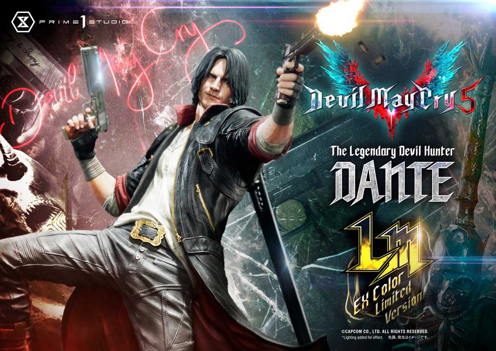 Devil May Cry 5 Statue 1/4 Dante Eksklusiv Version 77 cm