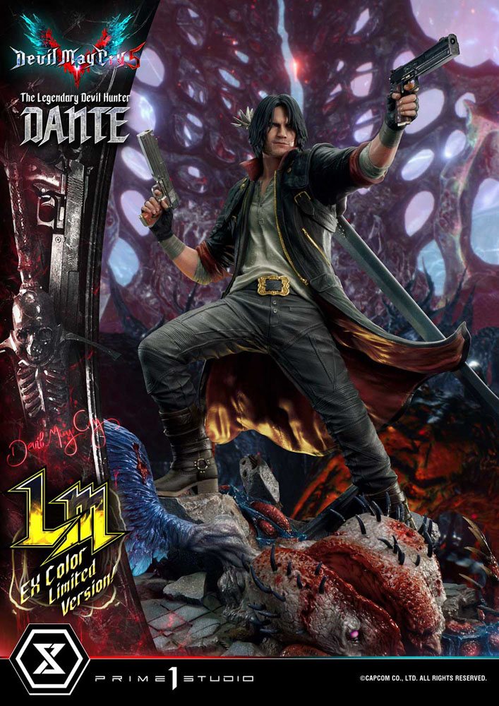 Devil May Cry 5 Statue 1/4 Dante Eksklusiv Version 77 cm