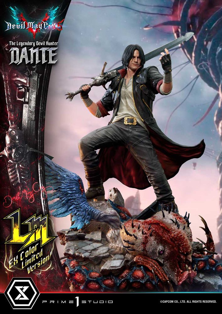 Devil May Cry 5 Statue 1/4 Dante Eksklusiv Version 77 cm