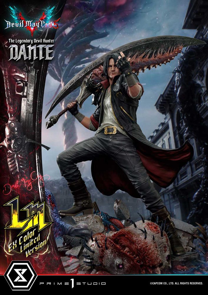 Devil May Cry 5 Statue 1/4 Dante Eksklusiv Version 77 cm