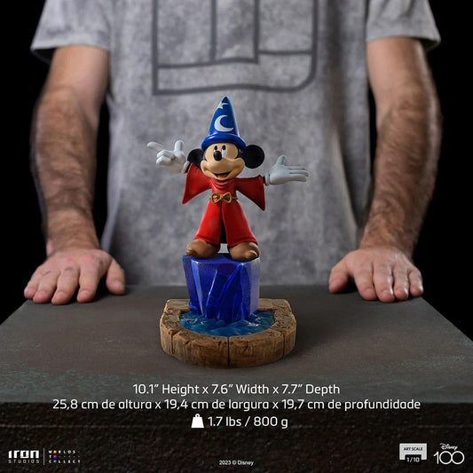 Disney Art Scale Statue 1/10 Mickey Fantasia Regular 25 cm (AUF ANFRAGE)