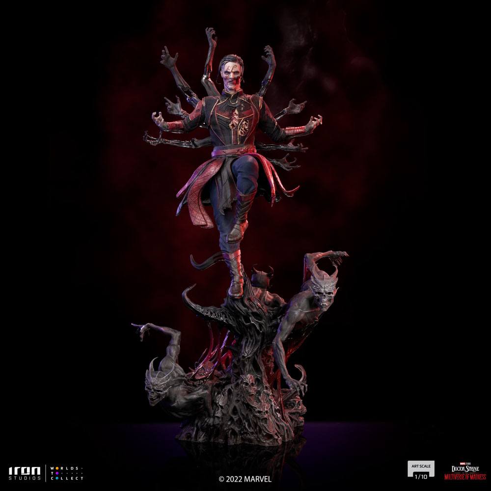 Doctor Strange in the Multiverse of Madness Art Scale Statue 1/10 Dead Defender Strange 31 cm