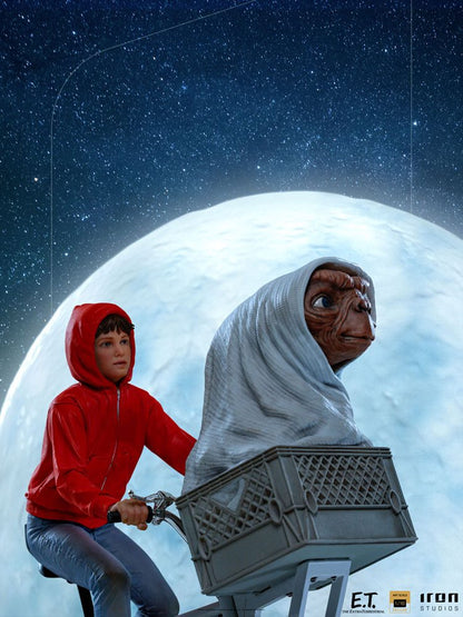ET the Extra-Terrestrial Deluxe Art Scale Statue 1/10 ET &amp; Elliot 27 cm