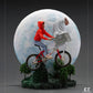 ET the Extra-Terrestrial Deluxe Art Scale Statue 1/10 ET &amp; Elliot 27 cm
