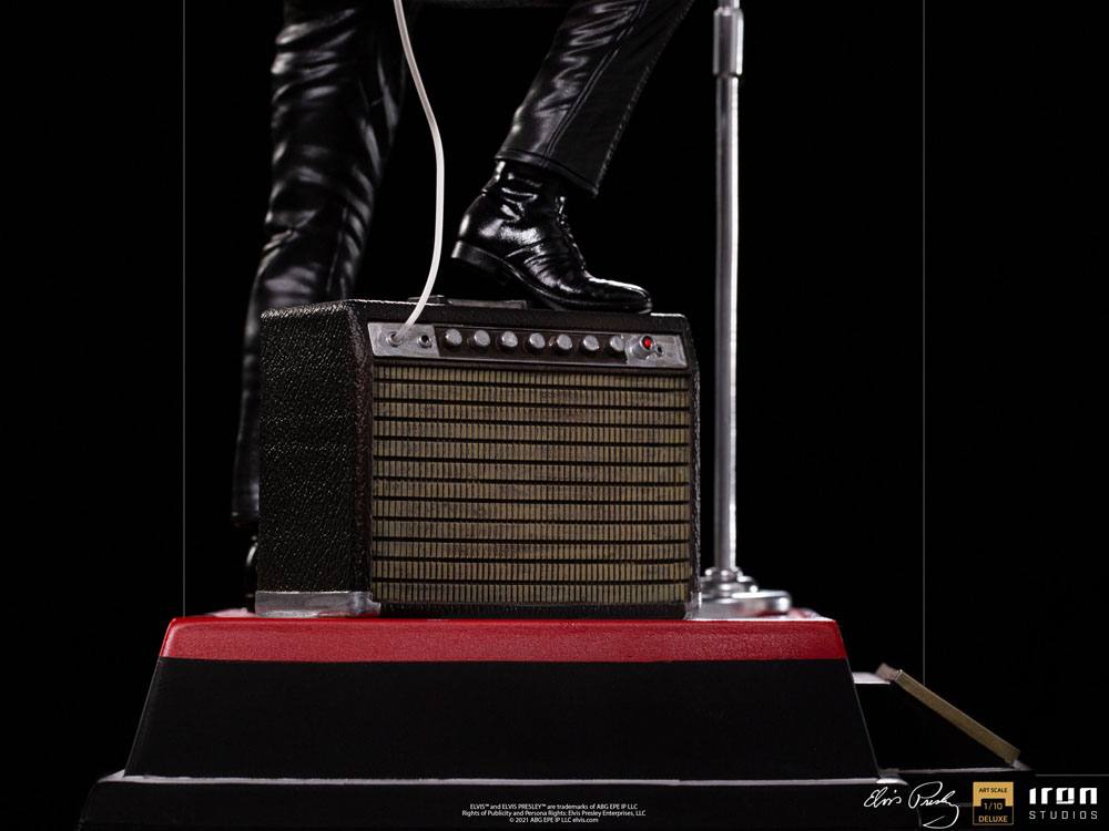 Elvis Presley Deluxe Art Scale Statue 1/10 Comeback Special 23 cm
