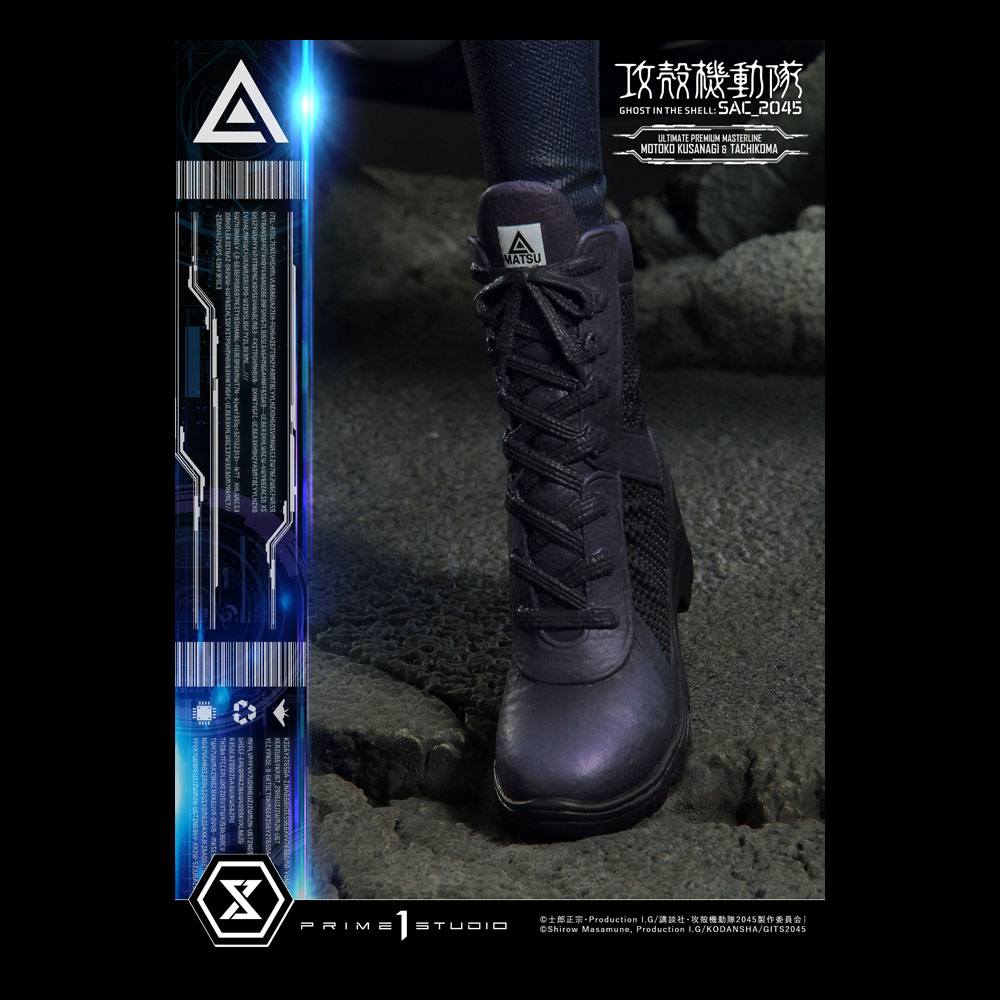 Ghost in the Shell: SAC-2045 - 1/4 Motoko Kusanagi und Tachikoma Statue (Bonusversion, 50 cm