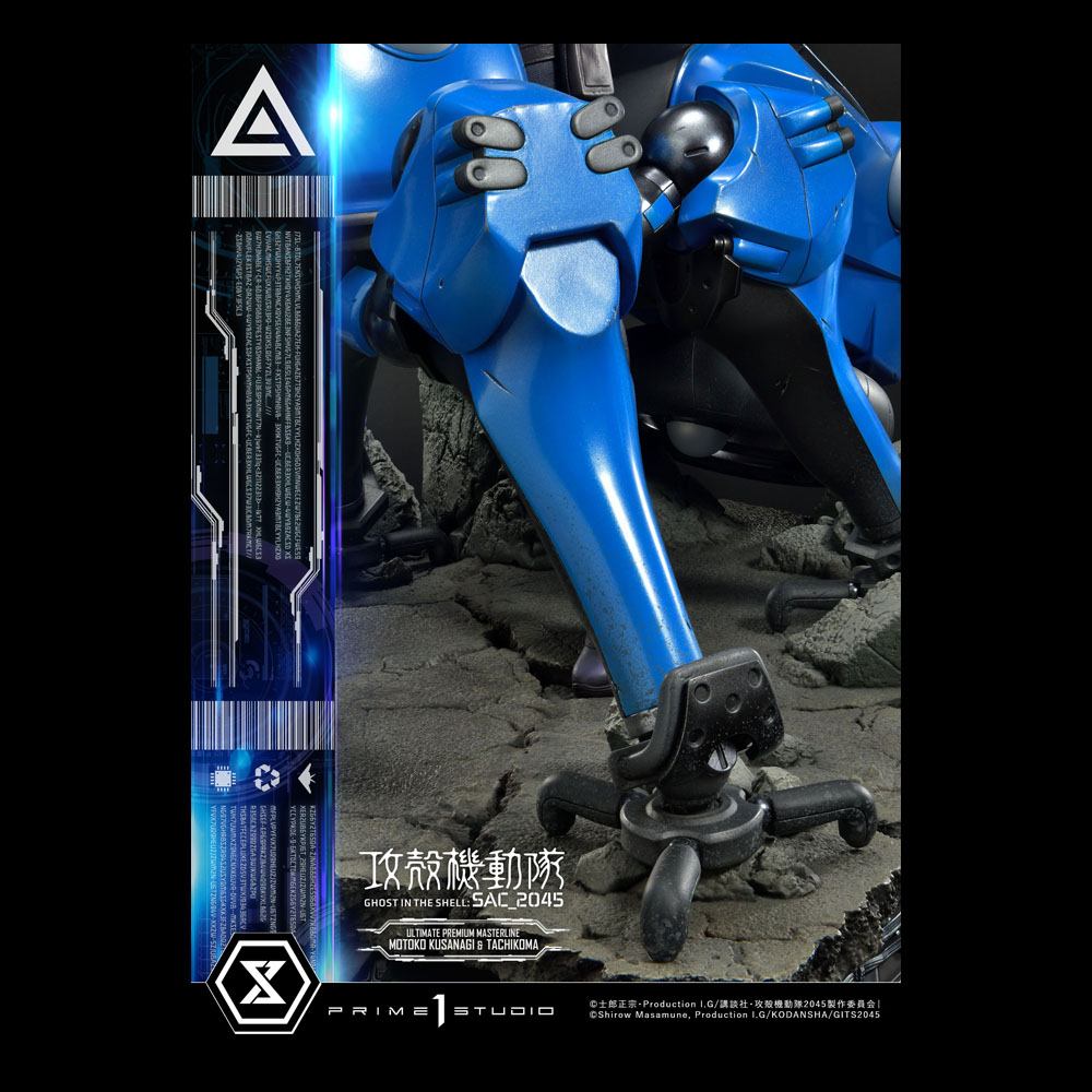 Ghost in the Shell: SAC-2045 - 1/4 Motoko Kusanagi und Tachikoma Statue (Bonusversion, 50 cm