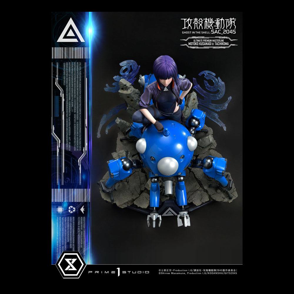 Ghost in the Shell: SAC-2045 - 1/4 Motoko Kusanagi und Tachikoma Statue (Bonusversion, 50 cm