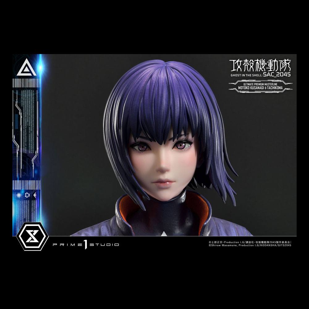 Ghost in the Shell: SAC-2045 - 1/4 Motoko Kusanagi und Tachikoma Statue (Bonusversion, 50 cm