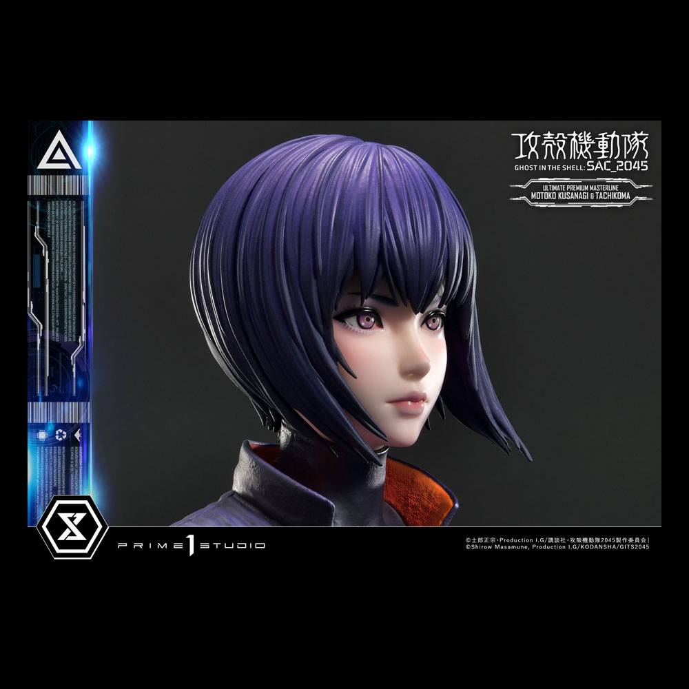 Ghost in the Shell: SAC-2045 - 1/4 Motoko Kusanagi und Tachikoma Statue (Bonusversion, 50 cm