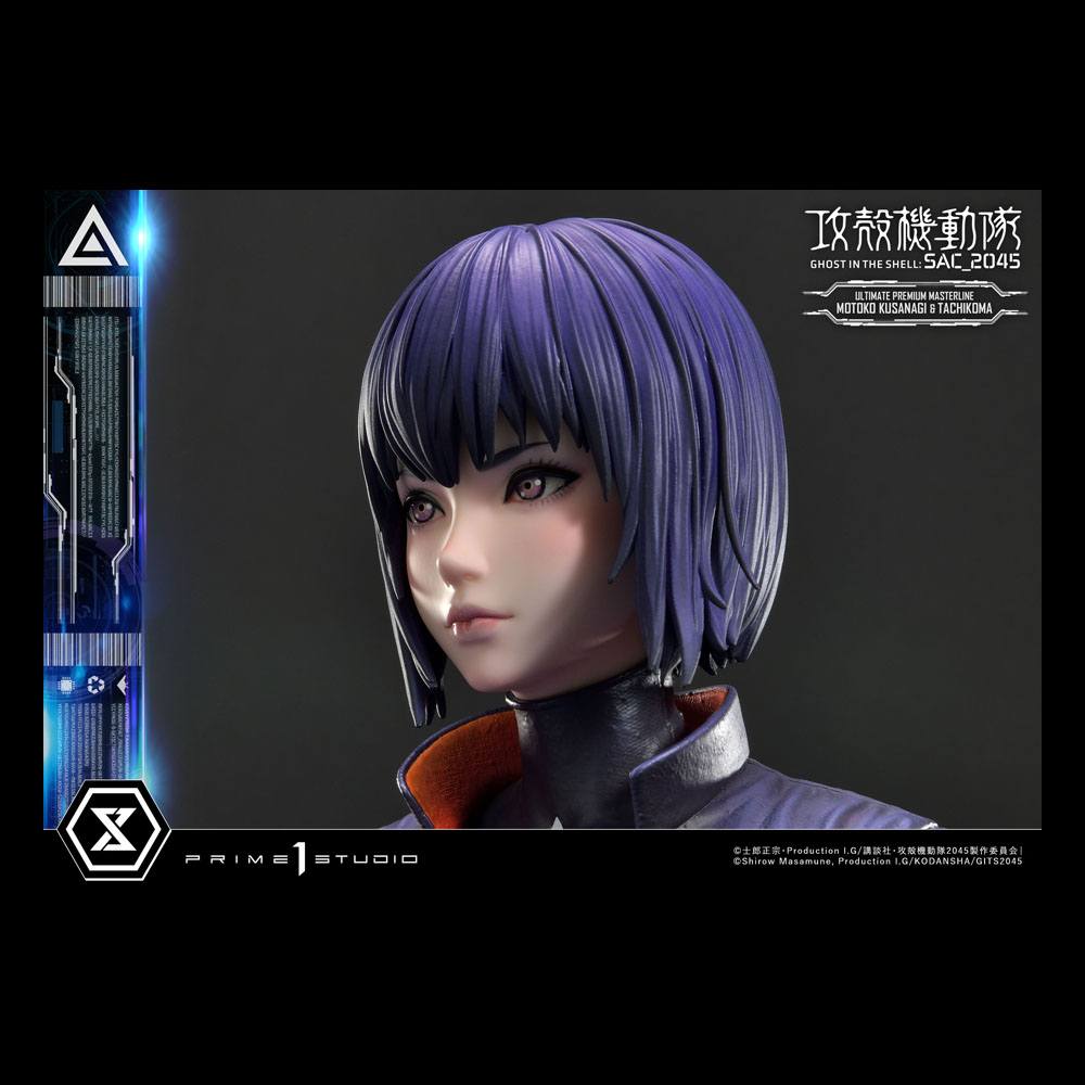 Ghost in the Shell: SAC-2045 - 1/4 Motoko Kusanagi und Tachikoma Statue (Bonusversion, 50 cm