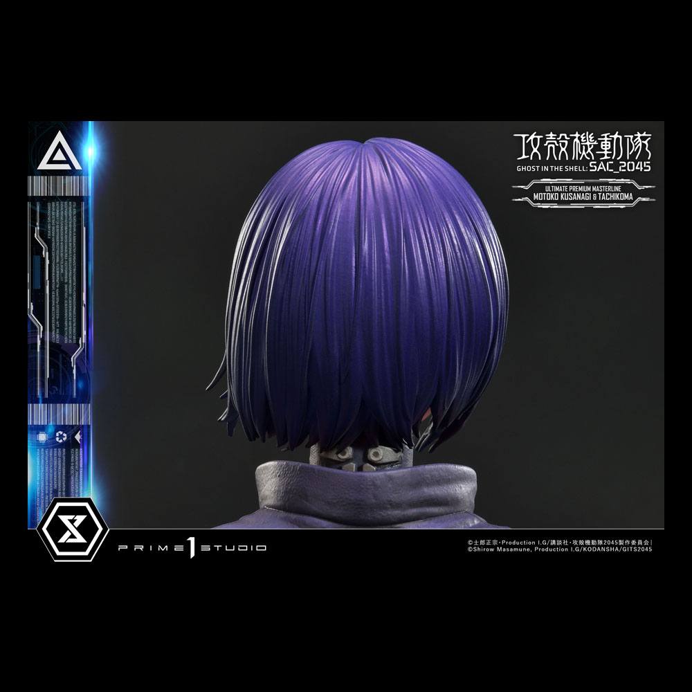 Ghost in the Shell: SAC-2045 - 1/4 Motoko Kusanagi und Tachikoma Statue (Bonusversion, 50 cm