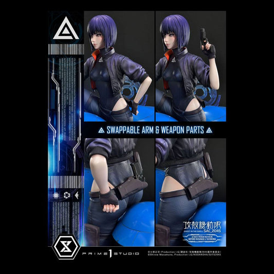 Ghost in the Shell: SAC-2045 - 1/4 Motoko Kusanagi and Tachikoma Statue (Bonus Version, 50 cm
