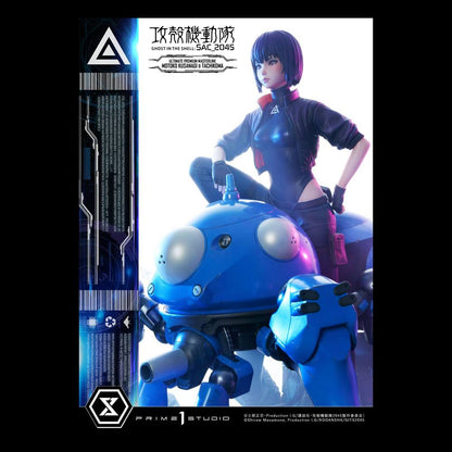 Ghost in the Shell: SAC-2045 - 1/4 Motoko Kusanagi und Tachikoma Statue (Bonusversion, 50 cm