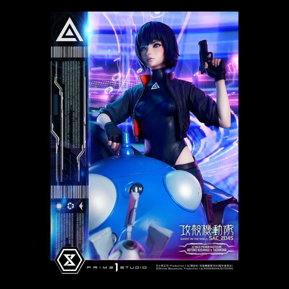 Ghost in the Shell: SAC-2045 - 1/4 Motoko Kusanagi und Tachikoma Statue (Bonusversion, 50 cm