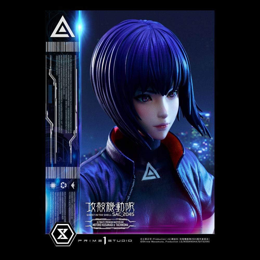 Ghost in the Shell: SAC-2045 - 1/4 Motoko Kusanagi und Tachikoma Statue (Bonusversion, 50 cm
