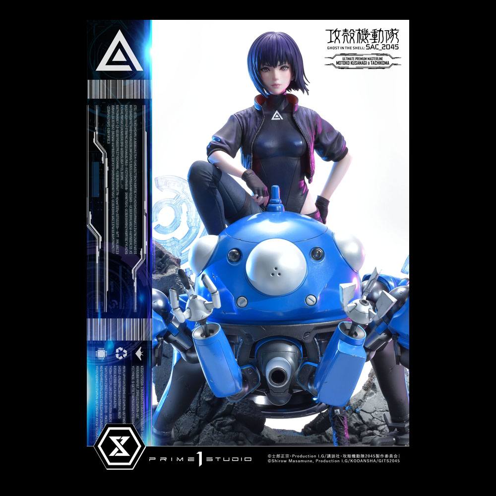 Ghost in the Shell: SAC-2045 - 1/4 Motoko Kusanagi und Tachikoma Statue (Bonusversion, 50 cm