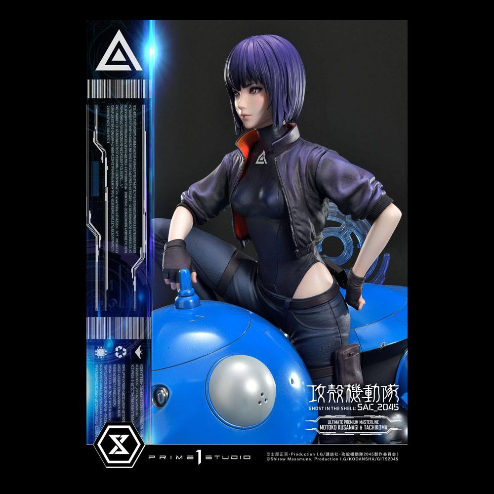 Ghost in the Shell: SAC-2045 - 1/4 Motoko Kusanagi und Tachikoma Statue (Bonusversion, 50 cm