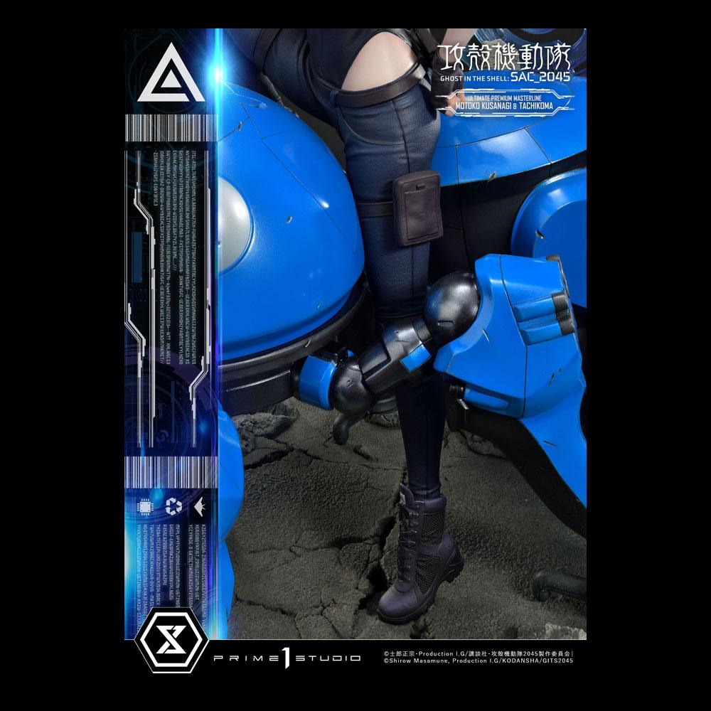 Ghost in the Shell: SAC-2045 - 1/4 Motoko Kusanagi und Tachikoma Statue (Bonusversion, 50 cm