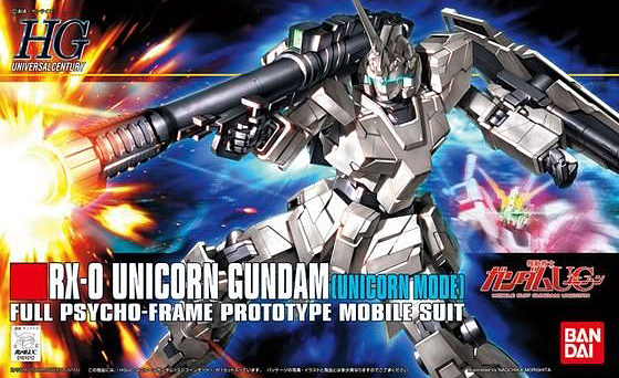 HGUC Gundam Einhorn Rx-0 Uunicorn 1/144