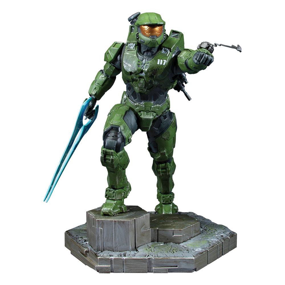 Halo Infinite PVC-Statue Master Chief &amp; Grappleshot 26 cm