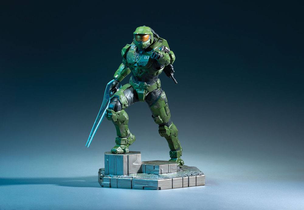 Halo Infinite PVC-Statue Master Chief &amp; Grappleshot 26 cm