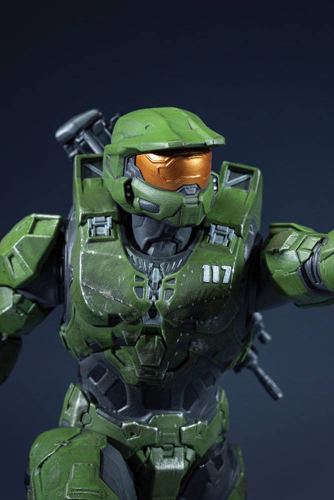 Halo Infinite PVC-Statue Master Chief &amp; Grappleshot 26 cm