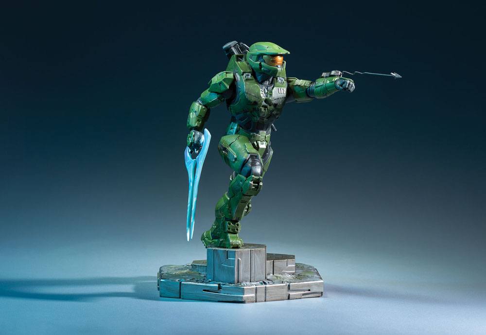 Halo Infinite PVC-Statue Master Chief &amp; Grappleshot 26 cm