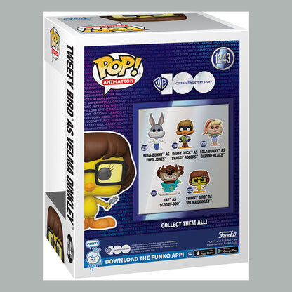 Hanna-Barbera POP! Animation Vinyl Figure Tweety as Velma 9 cm