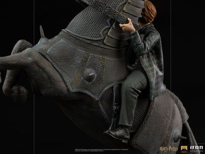 Harry Potter Deluxe Art Scale Statue 1/10 Ron Weasley beim Wizard Chess 35 cm