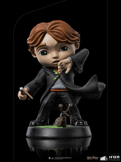 Harry Potter MiniCo. PVC-Figur Ron Weasley mit gebrochenem Zauberstab 14 cm