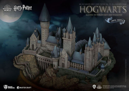 Harry Potter und der Stein der Weisen Meister-Statue Hogwarts-Schule für Hexerei und Zauberei 32 cm