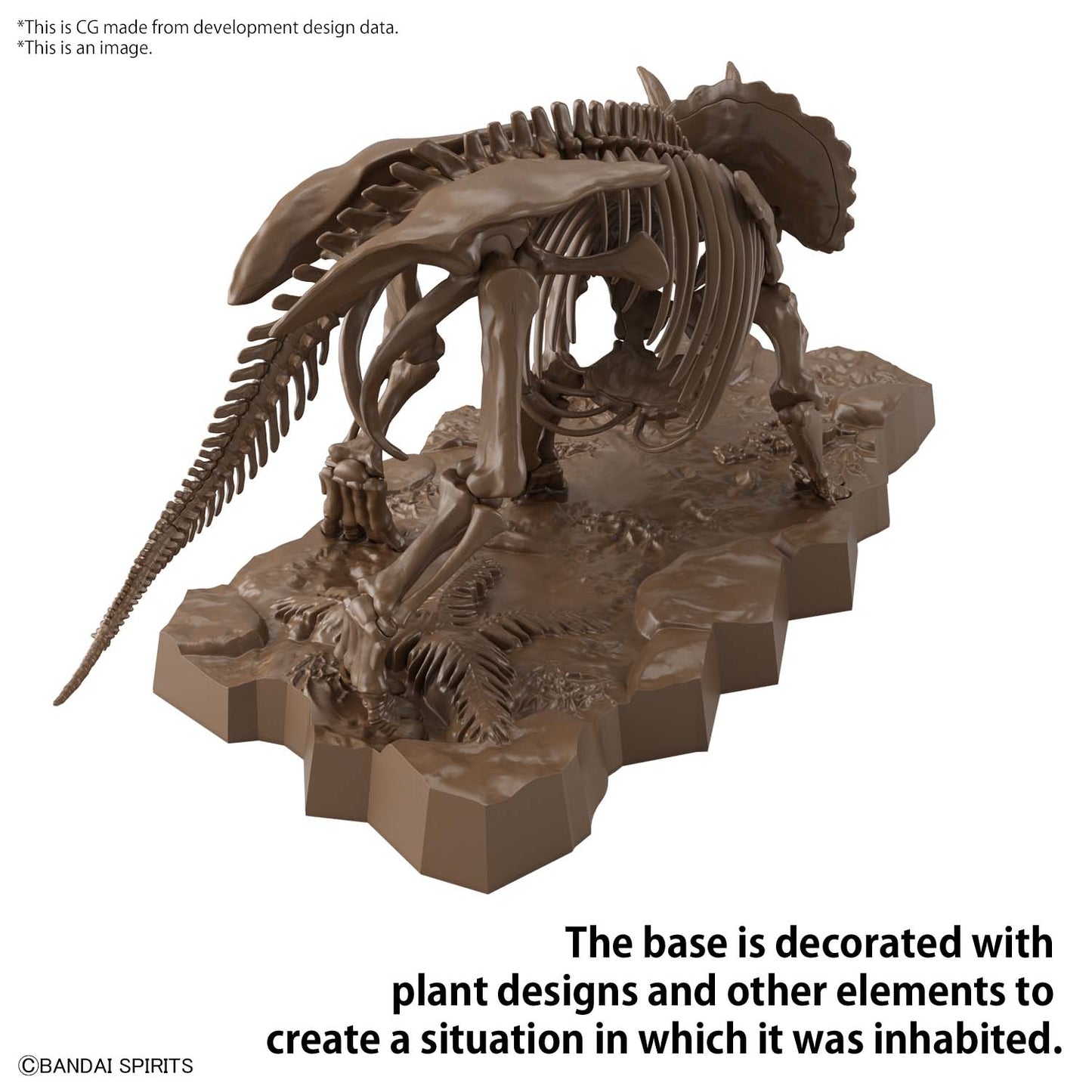IMAGINARY SKELETON TRICERATOPS 1/32