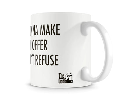 Ich werde ihm eine Opfer-Kaffeetasse machen
