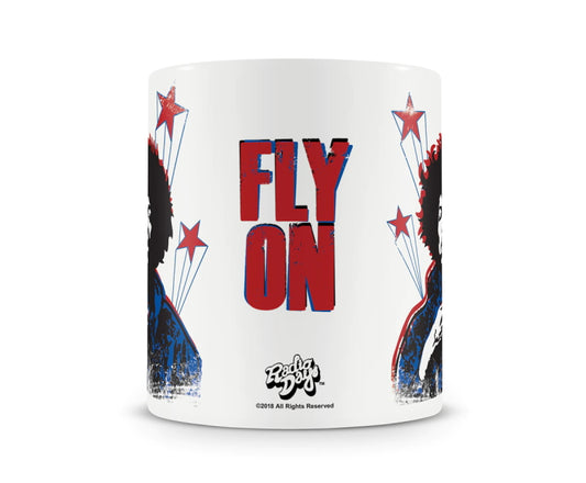 Jimi Hendrix Fly On Coffee Mug