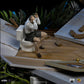 Jurassic Park Demi Art Scale Statue 1/20 T-Rex attackiert Donald Gennaro 30 cm