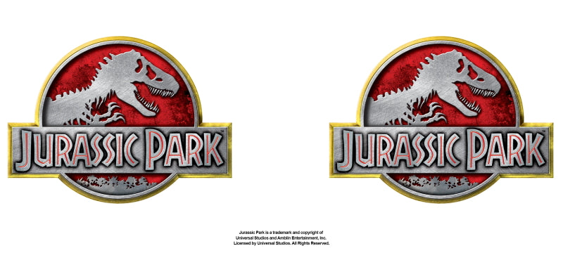 Jurassic Park Metallic Logo Coffee Mug