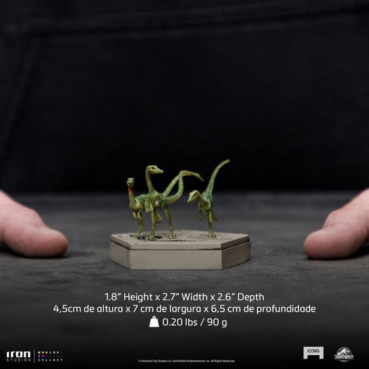 Jurassic World Icons Statue Compsognathus 5 cm (AUF ANFRAGE)