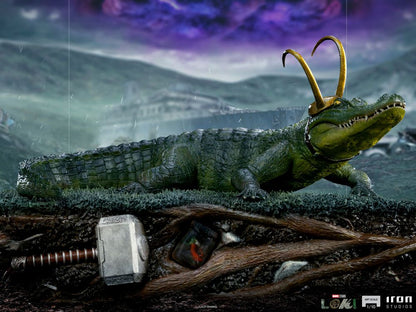 Loki Art Scale Statue 1/10 Alligator 15 cm