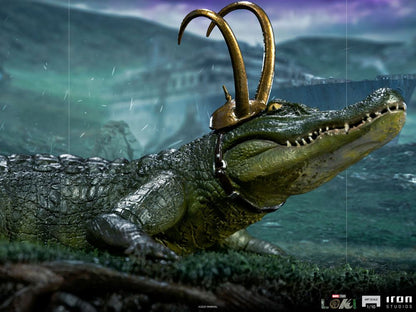 Loki Art Scale Statue 1/10 Alligator 15 cm