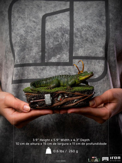 Loki Art Scale Statue 1/10 Alligator 15 cm