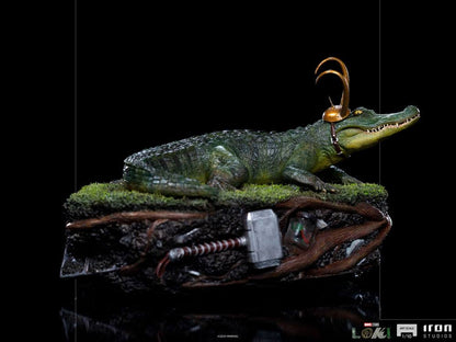 Loki Art Scale Statue 1/10 Alligator 15 cm