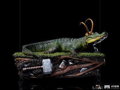 Loki Art Scale Statue 1/10 Alligator 15 cm