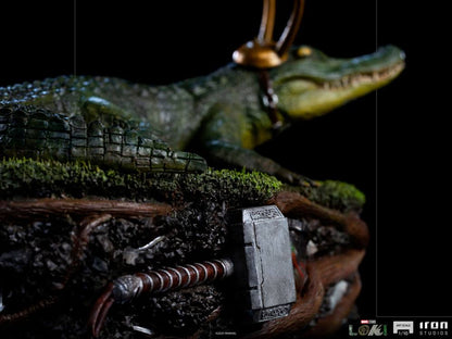 Loki Art Scale Statue 1/10 Alligator 15 cm